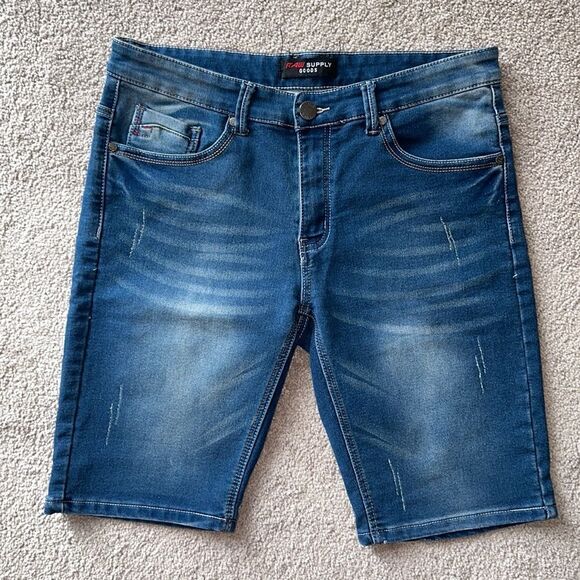 Raw Supply Goods Distressed Jean Shorts! - Picture 9 of 10